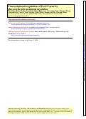 Cover page: Transcriptional regulation of FoxO3 gene by glucocorticoids in murine myotubes