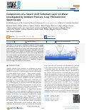 Cover page: Compression of a Stearic Acid Surfactant Layer on Water Investigated by Ambient Pressure X-ray Photoelectron Spectroscopy.