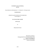 Cover page: Axiom Selection by Maximization: V = Ultimate L vs Forcing Axioms