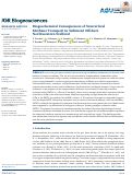 Cover page: Biogeochemical Consequences of Nonvertical Methane Transport in Sediment Offshore Northwestern Svalbard