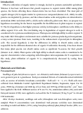 Cover page: Difference in Acquisition of Soil Organic Nitrogen between Pak-Choi and Tomato