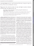 Cover page: High-protein diet selectively reduces fat mass and improves glucose tolerance in Western-type diet-induced obese rats