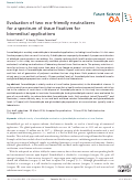 Cover page: Evaluation of two eco-friendly neutralizers for a spectrum of tissue fixatives for biomedical applications