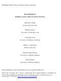 Cover page: Beyond Happiness: Building a Science of Discrete Positive Emotions