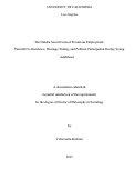 Cover page: The Hidden Social Costs of Precarious Employment: Parental Co-Residence, Marriage Timing, and Political Participation During Young Adulthood