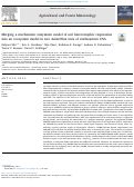 Cover page: Merging a mechanistic enzymatic model of soil heterotrophic respiration into an ecosystem model in two AmeriFlux sites of northeastern USA