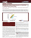 Cover page: DNA Methylation Analysis Validates Organoids as a Viable Model for Studying Human Intestinal Aging