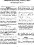 Cover page: Conflict-Monitoring and Reaction Time Distributions: an Extension