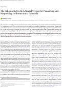 Cover page: The Salience Network: A Neural System for Perceiving and Responding to Homeostatic Demands