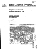 Cover page: Parity Nonconservation in relativistic hydrogenic ions