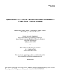 Cover page: A sensitivity analysis of the treatment of wind energy in the AEO99 
version of NEMS