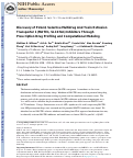 Cover page: Discovery of Potent, Selective Multidrug and Toxin Extrusion Transporter 1 (MATE1, SLC47A1) Inhibitors Through Prescription Drug Profiling and Computational Modeling