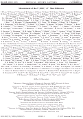 Cover page: Measurement of the D*(2010)+-D+ Mass Difference