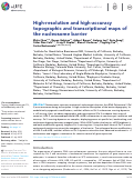 Cover page: High-resolution and high-accuracy topographic and transcriptional maps of the nucleosome barrier.