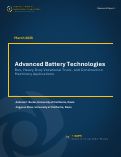 Cover page of Advanced Battery Technologies: Bus, Heavy-Duty Vocational Truck, and Construction Machinery Applications