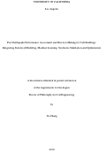 Cover page: Post-Earthquake Performance Assessment and Decision-Making for Tall Buildings: Integrating Statistical Modeling, Machine Learning, Stochastic Simulation and Optimization