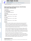 Cover page: Dyadic Synchrony and Responsiveness in the First Year: Associations with Autism Risk