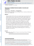 Cover page: Transposon-mediated directed mutation in bacteria and eukaryotes.