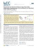 Cover page: Experimental and Theoretical Study of n‑Butanal Self-Condensation over Ti Species Supported on Silica