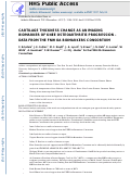 Cover page: Brief Report: Cartilage Thickness Change as an Imaging Biomarker of Knee Osteoarthritis Progression: Data From the Foundation for the National Institutes of Health Osteoarthritis Biomarkers Consortium