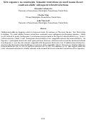 Cover page: New exposure, no constraints: Semantic restrictions on novel nouns do not constrain adults’ subsequent referent selections