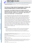 Cover page: Outcomes of Haploidentical Transplantation in Patients with Relapsed Multiple Myeloma: An EBMT/CIBMTR Report