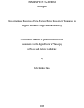 Cover page: Development and Evaluation of Intra-Fraction Motion Management Techniques for Magnetic Resonance Image Guided Radiotherapy