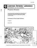 Cover page: Developments in Warm Liquid Calorimetry