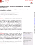 Cover page: Host-Specific NS5 Ubiquitination Determines Yellow Fever Virus Tropism.