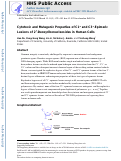 Cover page: Cytotoxic and Mutagenic Properties of C1 and C3-Epimeric Lesions of 2-Deoxyribonucleosides in Human Cells.