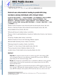 Cover page: Point-of-care urine tenofovir testing to predict HIV drug resistance among individuals with virologic failure.