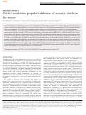 Cover page: Pdxdc1 modulates prepulse inhibition of acoustic startle in the mouse