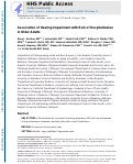 Cover page: Association Between Hearing Impairment and Risk of Hospitalization in Older Adults