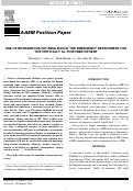 Cover page: Use of Intravenous Fat Emulsion in the Emergency Department for the Critically Ill Poisoned Patient