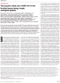 Cover page: Three-quarters attack rate of SARS-CoV-2 in the Brazilian Amazon during a largely unmitigated epidemic.