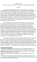 Cover page: Rational Treaties: Article II, Congressional-Executive Agreements, and International Bargaining