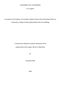 Cover page: An Analysis of the Impact of Corequisite Support Classes New Placement Criteria on Community College Faculty Implementation Decision-Making