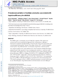 Cover page: Prenatal presentation of multiple anomalies associated with haploinsufficiency for ARID1A