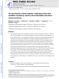 Cover page: The peri-Sylvian cortical network underlying single word repetition revealed by electrocortical stimulation and direct neural recordings