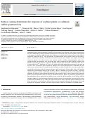 Cover page: Surface coating determines the response of soybean plants to cadmium sulfide quantum dots (vol 14C, 100151, 2019)