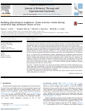 Cover page: Building physiological toughness: Some aversive events during extinction may attenuate return of fear