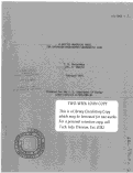 Cover page: A UNIFIED NUMERICAL MODEL FOR SATURATED-UNSATURATED GROUNDWATER FLOW