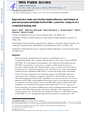 Cover page: Reproductive state and choline intake influence enrichment of plasma lysophosphatidylcholine-DHA: a post hoc analysis of a controlled feeding trial.