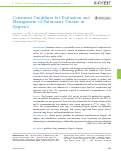 Cover page: Consensus Guidelines for Evaluation and Management of Pulmonary Disease in Sjögrens.