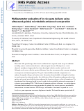 Cover page: Multiparameter evaluation of in vivo gene delivery using ultrasound-guided, microbubble-enhanced sonoporation