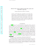 Cover page: Motivic Serre group, algebraic Sato-Tate group and Sato-Tate conjecture