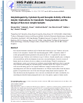 Cover page: Amyloidogenicity, Cytotoxicity, and Receptor Activity of Bovine Amylin: Implications for Xenobiotic Transplantation and the Design of Nontoxic Amylin Variants