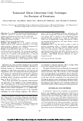 Cover page: Transcanal Micro-Osteotome Only Technique for Excision of Exostoses