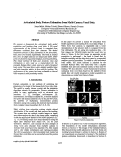 Cover page: Articulated Body Posture Estimation from Multi-Camera Voxel Data