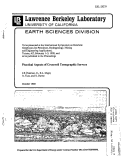 Cover page: Practical Aspects of Crosswell Tomographic Surveys